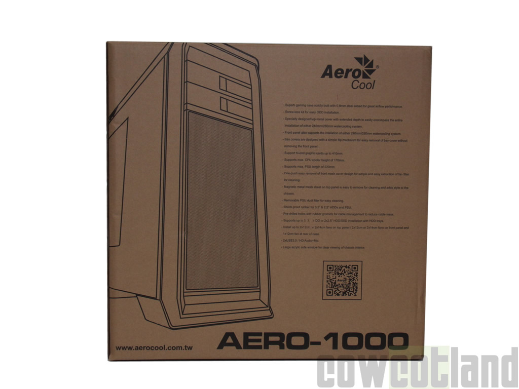 Image 28398, galerie Test boitier Aerocool AERO-1000