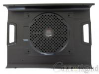 Cliquez pour agrandir Test Notebook Cooler Akasa Helix 420
