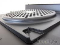 Cliquez pour agrandir Test Notebook Cooler Akasa Helix 420
