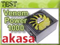 Test alimentation Akasa Venom Power Gold 1000
