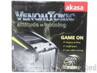 Cliquez pour agrandir Akasa Venom Toxic : un gros boitier