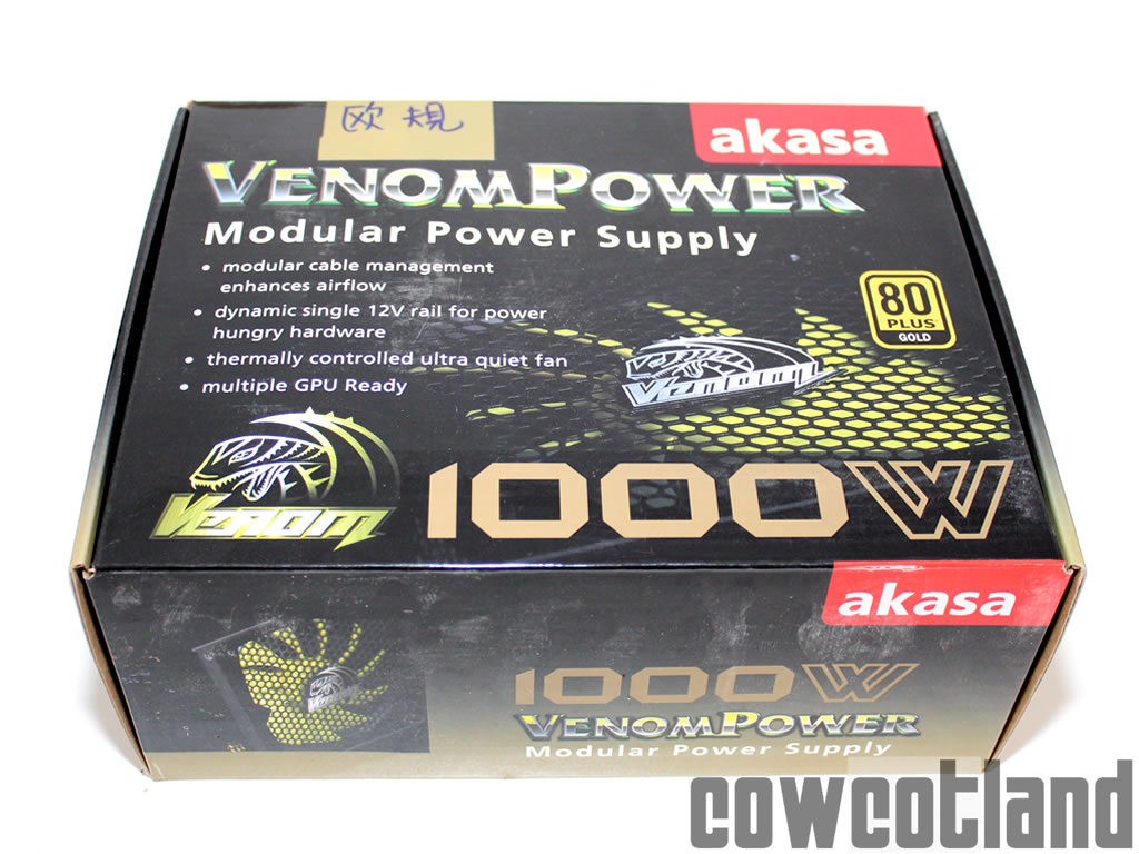Image 18223, galerie Test alimentation Akasa Venom Power Gold 1000