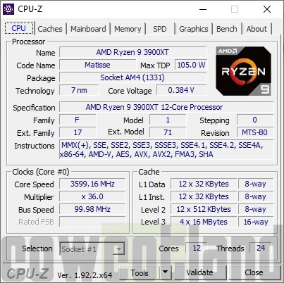 Image 42307, galerie Test processeurs AMD RYZEN 5 3600XT et RYZEN 9 3900XT : Pour quelques MHz de plus