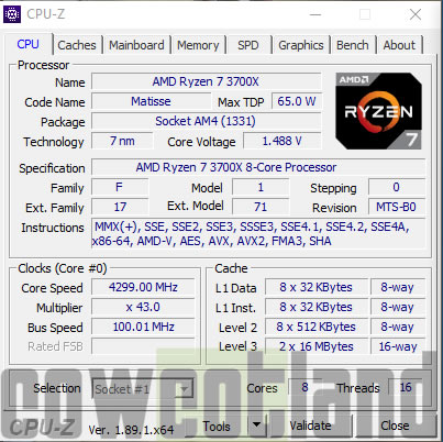 Image 39386, galerie Test des processeurs AMD RYZEN 7 3700X et RYZEN 9 3900X : Intel atomis ?