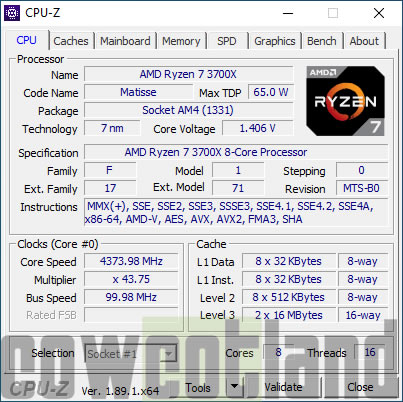 Image 39383, galerie Test des processeurs AMD RYZEN 7 3700X et RYZEN 9 3900X : Intel atomis ?