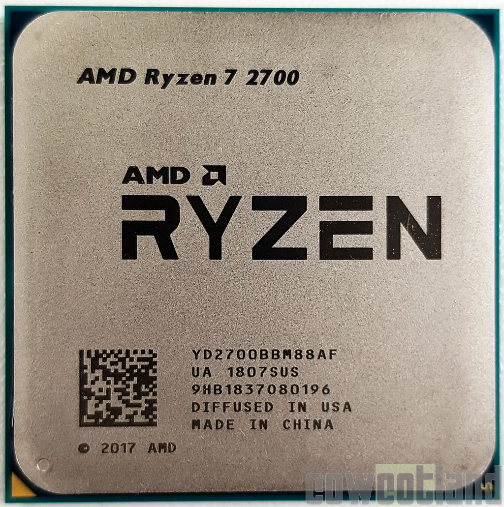 Image 36043, galerie Test Processeur AMD Ryzen 7 2700