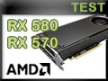 Cartes graphiques AMD RX 570 & 580