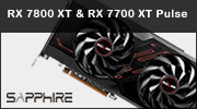 Test Sapphire Radeon RX 7700 XT Pulse et RX 7800 XT Nitro+ : a pulse dans le gaming !