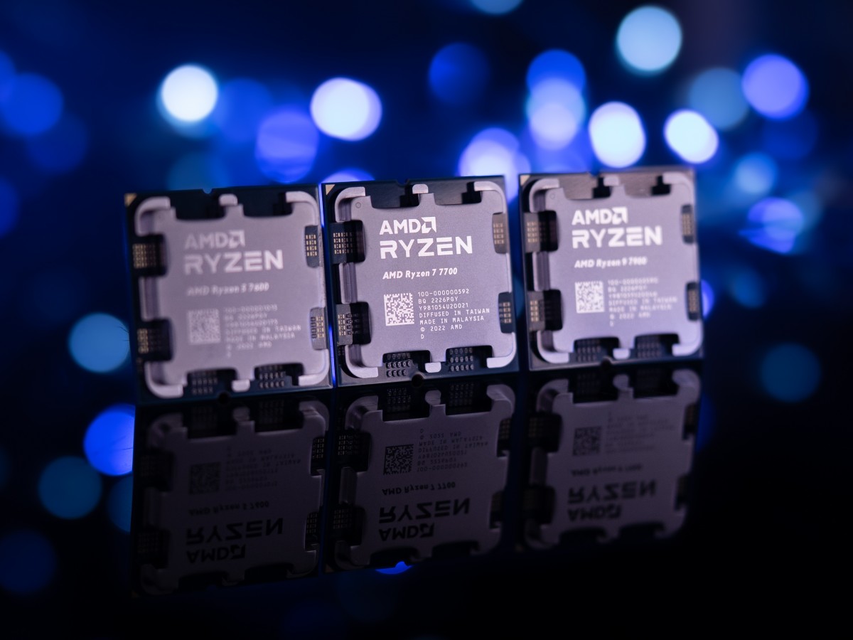 Image 53493, galerie Test processeurs 65 watts d'AMD : Ryzen 5 7600, Ryzen 7 7700 et Ryzen 9 7900 