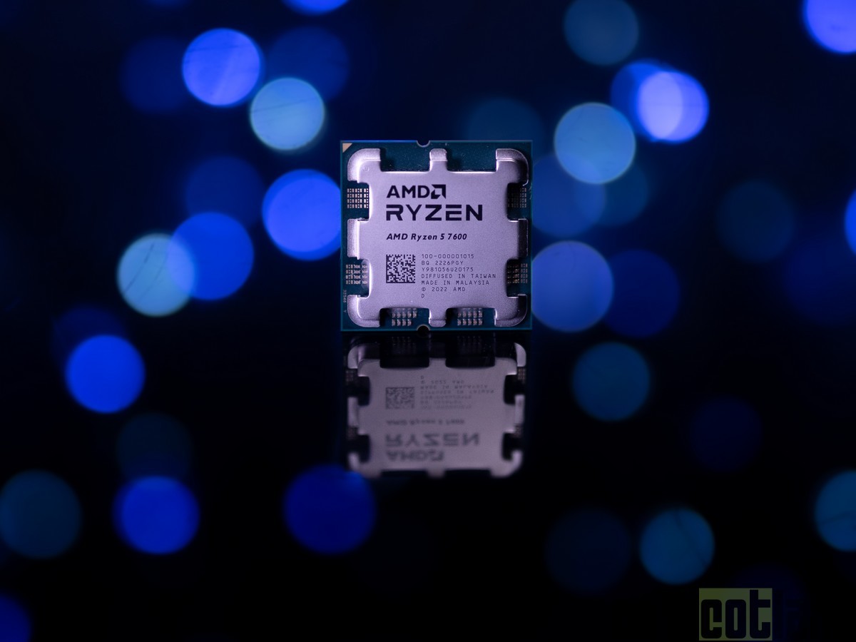 Image 53518, galerie Test processeurs 65 watts d'AMD : Ryzen 5 7600, Ryzen 7 7700 et Ryzen 9 7900 