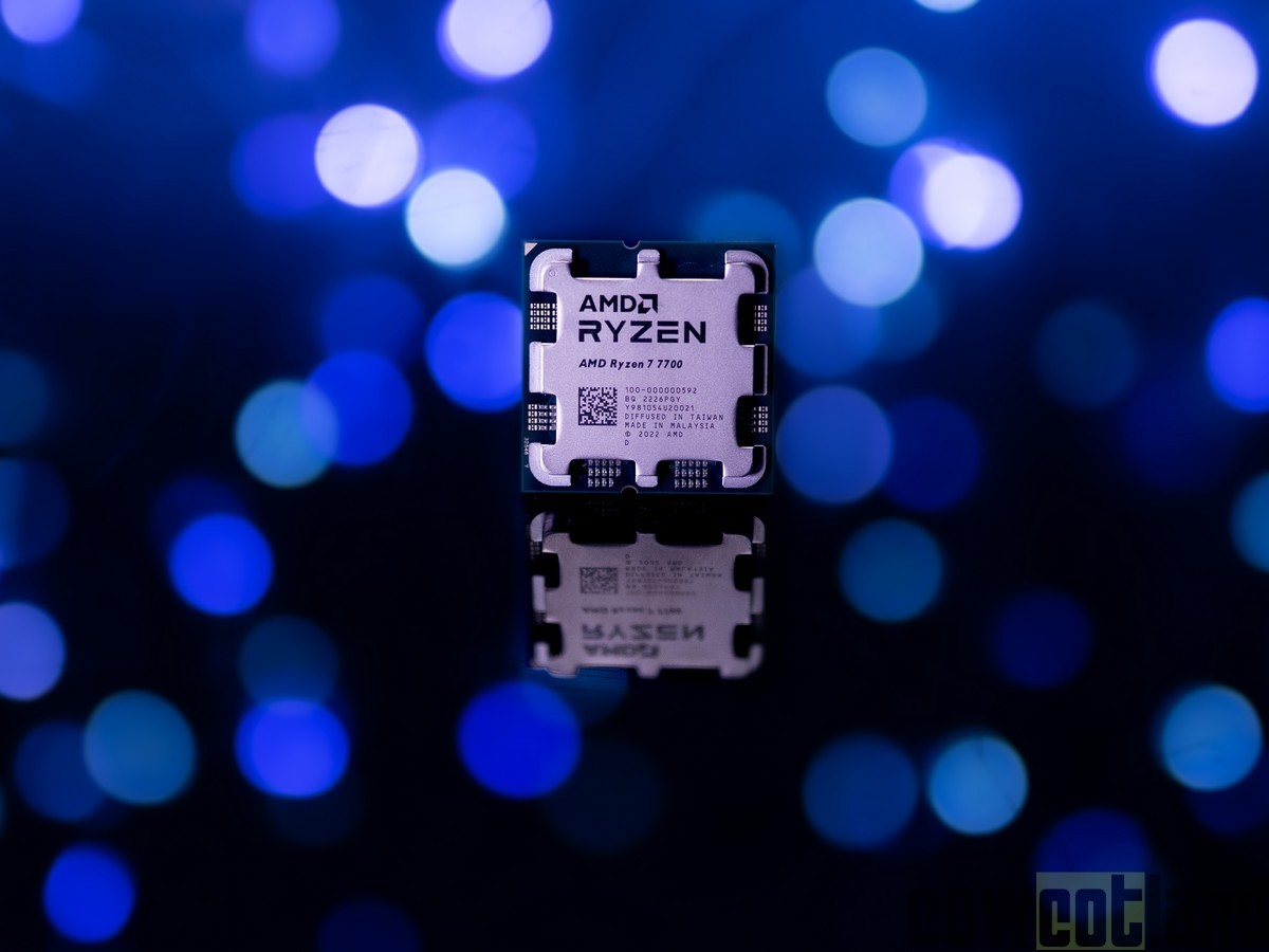 Image 53521, galerie Test processeurs 65 watts d'AMD : Ryzen 5 7600, Ryzen 7 7700 et Ryzen 9 7900 