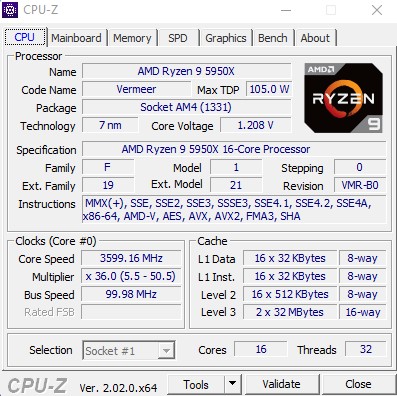 Image 51029, galerie Test processeurs AMD Ryzen 5 7600X et Ryzen 9 7900X : ZEN 4 prend le lead ?