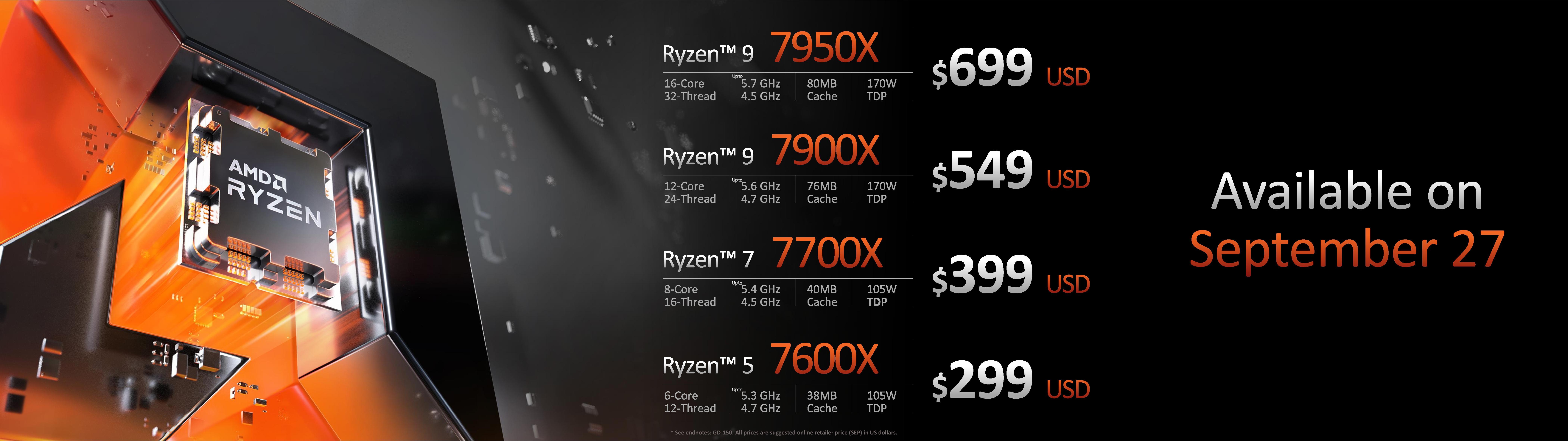 Image 50957, galerie Test processeurs AMD Ryzen 5 7600X et Ryzen 9 7900X : ZEN 4 prend le lead ?