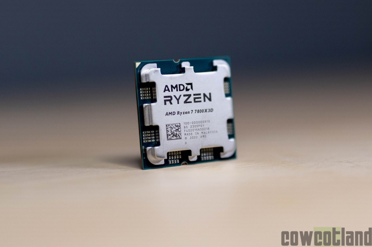 Image 55854, galerie Test processeur : voici enfin le Ryzen 7 7800X3D d'AMD tant attendu !