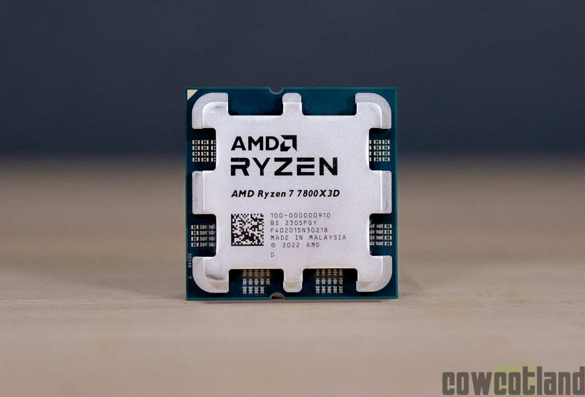 Image 55857, galerie Test processeur : voici enfin le Ryzen 7 7800X3D d'AMD tant attendu !