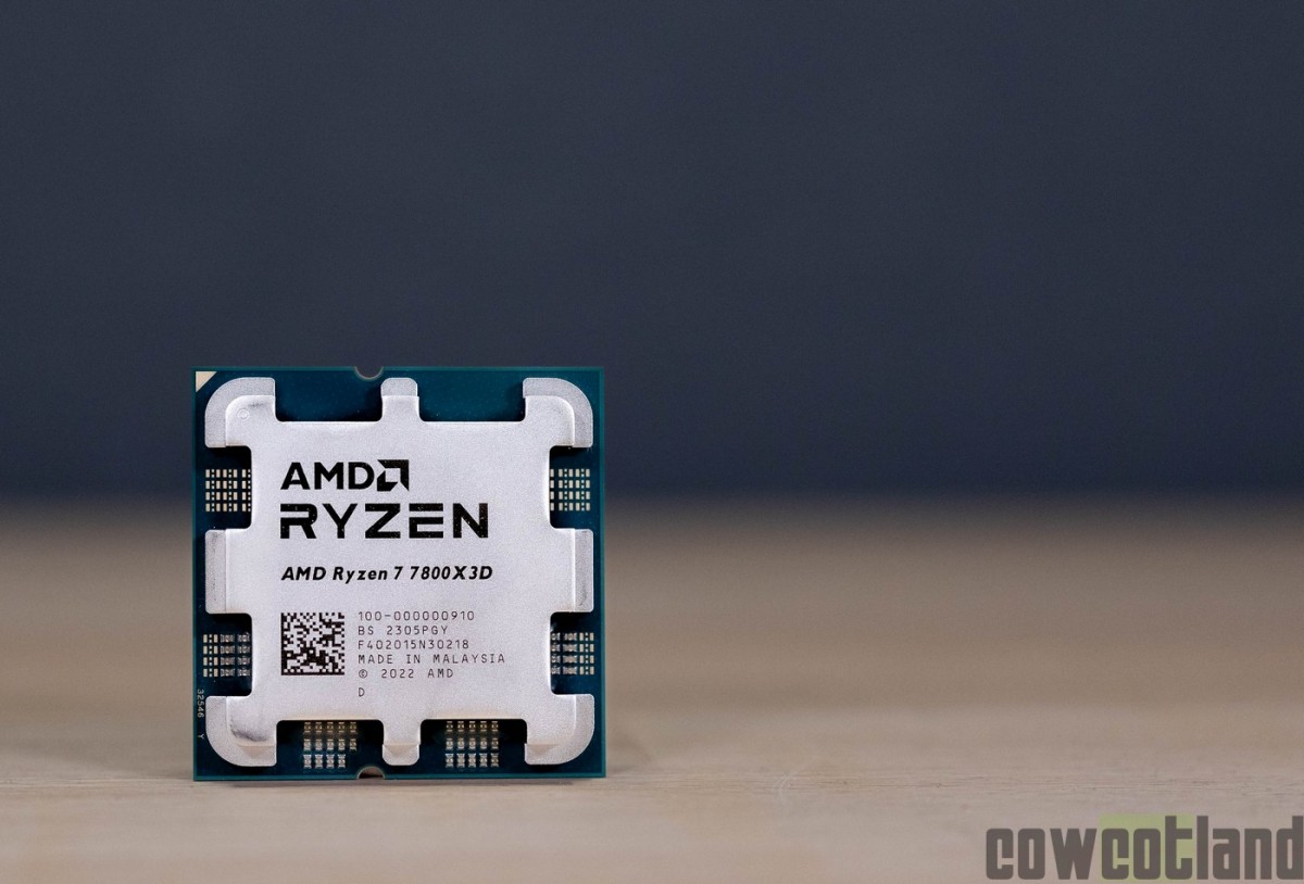 Image 55855, galerie Test processeur : voici enfin le Ryzen 7 7800X3D d'AMD tant attendu !