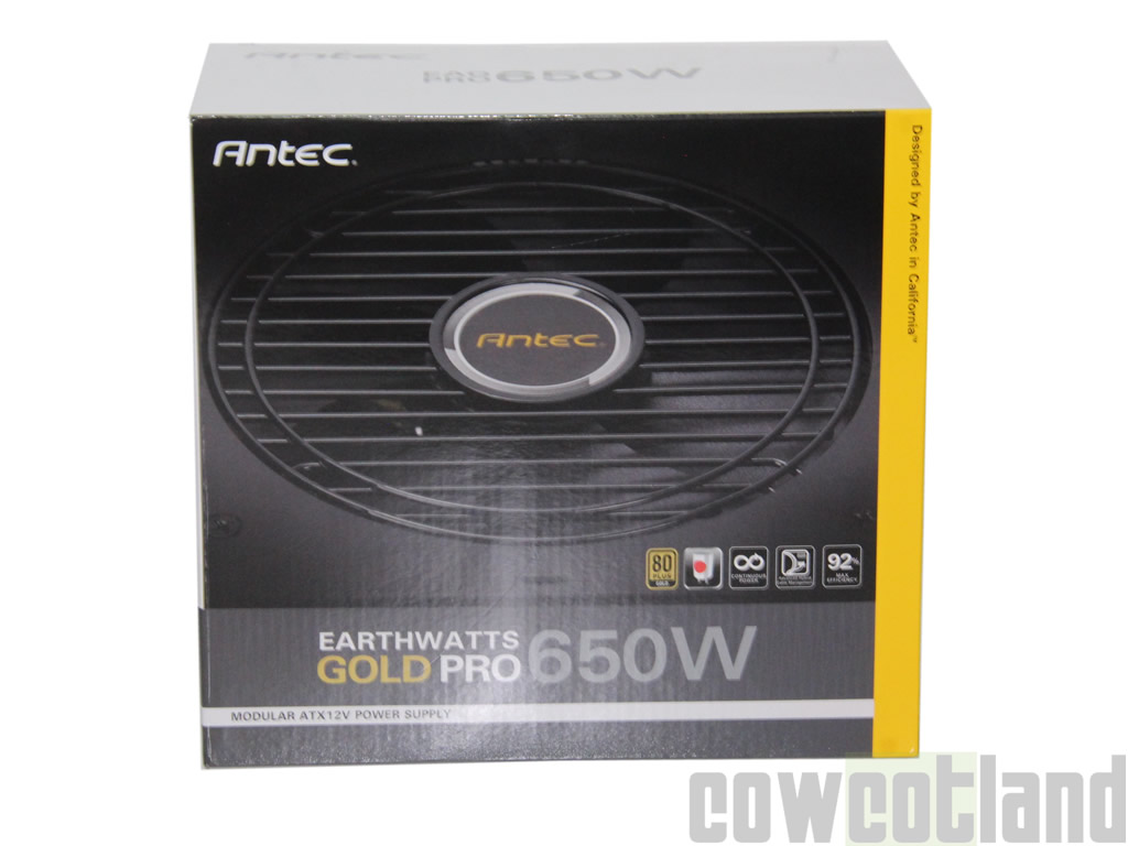 Image 34803, galerie Test alimentation Antec Earthwatts Gold Pro 650