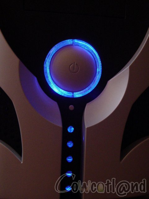 x-clio II - LEDs et bouton Tout en lumire