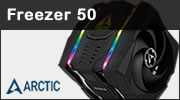 Test ventirad ARCTIC Freezer 50, du RGB et du plastique
