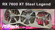 ASRock RX 7600 XT Steel Legend : une l�gende est-elle n�e ?