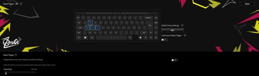 Cliquez pour agrandir ASUS ROG Falchion Ace HFX ZywOo Edition, le meilleur clavier pour jouer