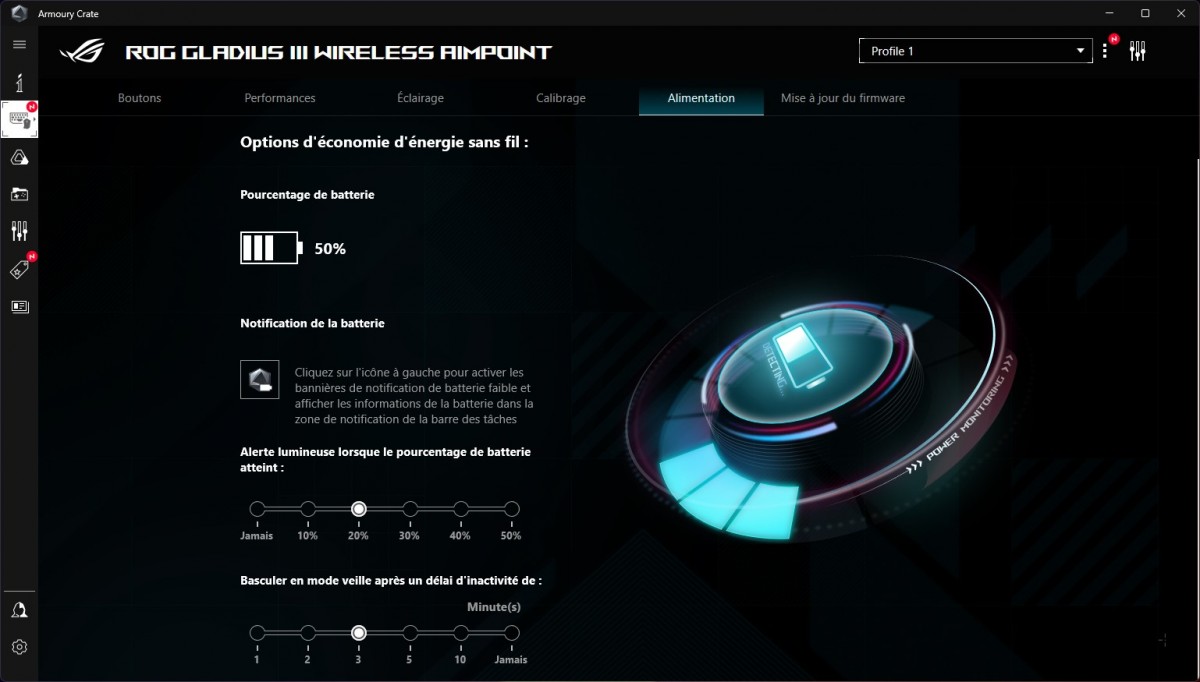 Image 52514, galerie Test ASUS ROG Gladius III Wireless AimPoint : meilleure en tout !