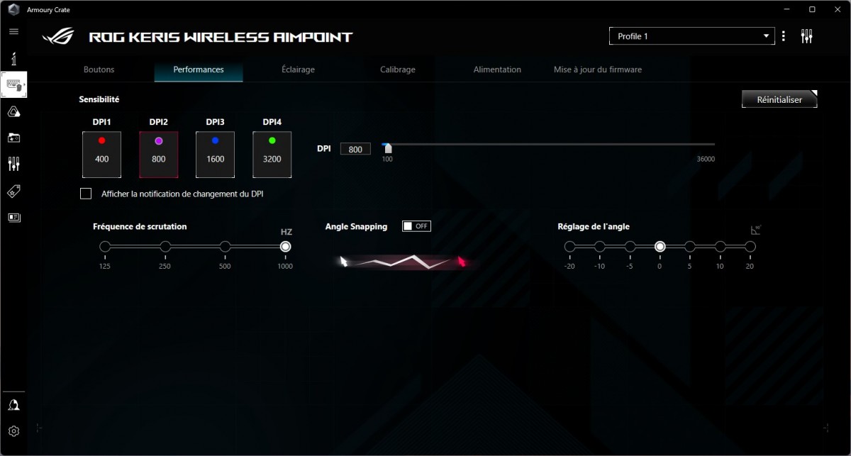 Image 51289, galerie Test ASUS ROG Keris Wireless Aimpoint : ASUS s'impose dans le game !