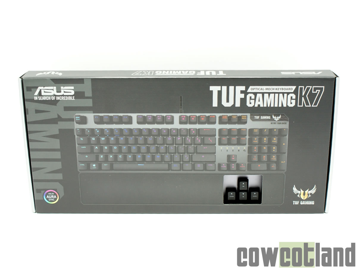 Image 38351, galerie test clavier Gaming ASUS TUF Gaming K7