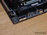 Cliquez pour agrandir Carte m�re ASUS ROG STRIX X870-I Gaming WiFi : l�audio prend le large
