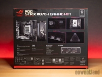 Cliquez pour agrandir Carte m�re ASUS ROG STRIX X870-I Gaming WiFi : l�audio prend le large