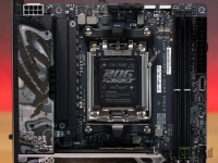 Cliquez pour agrandir Carte m�re ASUS ROG STRIX X870-I Gaming WiFi : l�audio prend le large