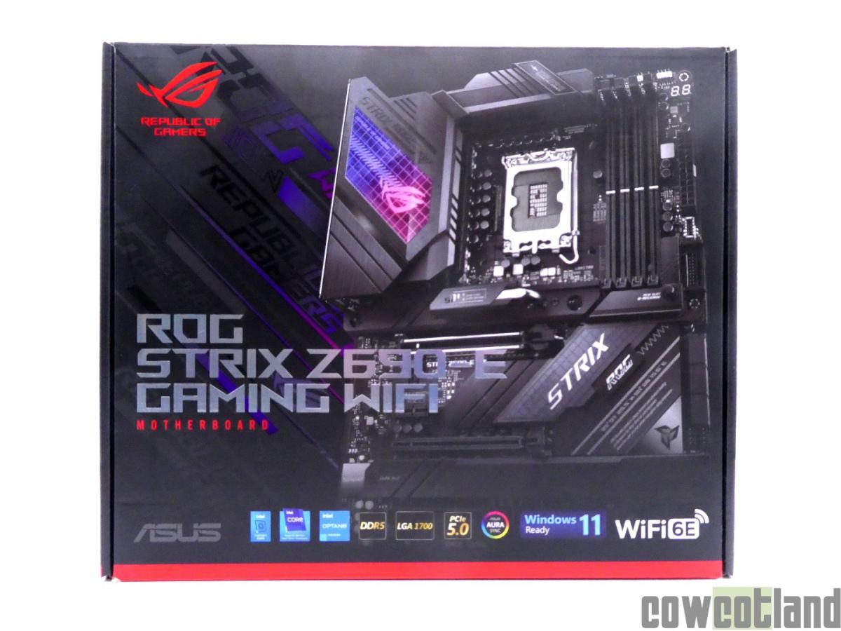 Image 48875, galerie Test ASUS ROG STRIX Z690-E GAMING WIFI : On attendait mieux ?
