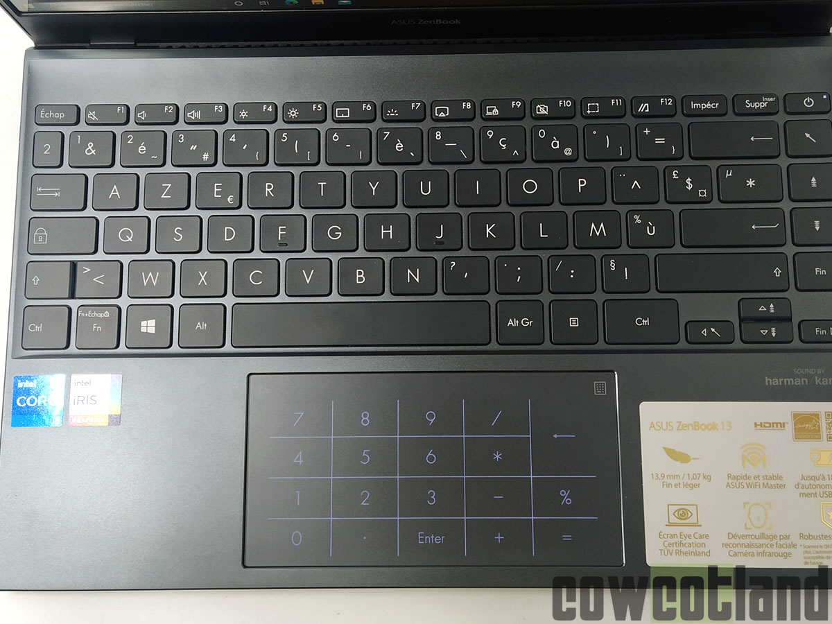 Image 45879, galerie Test ordinateur portable ASUS Zenbook 13 OLED UX325, une machine compacte et lgante