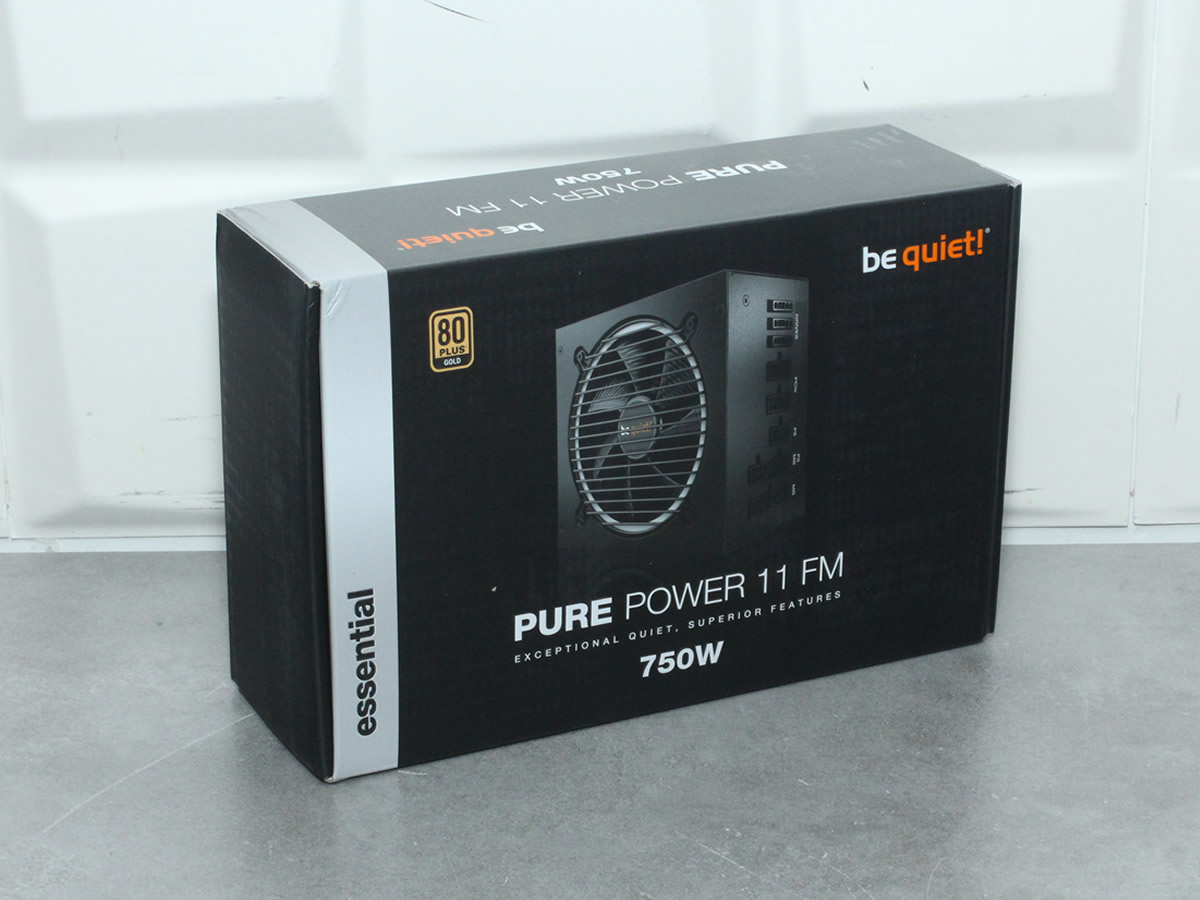 Image 44677, galerie Test alimentation be quiet! Pure Power 11 FM : entirement modulaire et inaudible