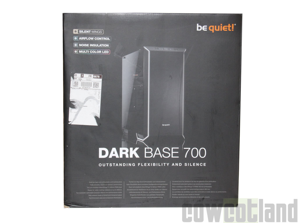 Image 34587, galerie Test boitier be quiet! Dark Base 700