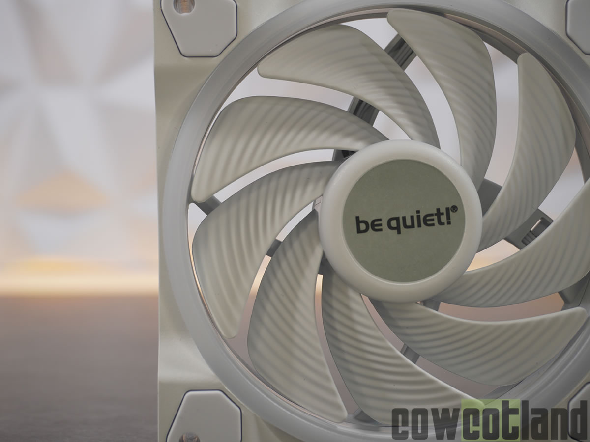 Image 56268, galerie Ventilateur be quiet! Light Wings White 120 mm high-speed, superbe !
