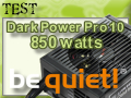 Test Alimentation be quiet! Dark Power Pro 10 850w