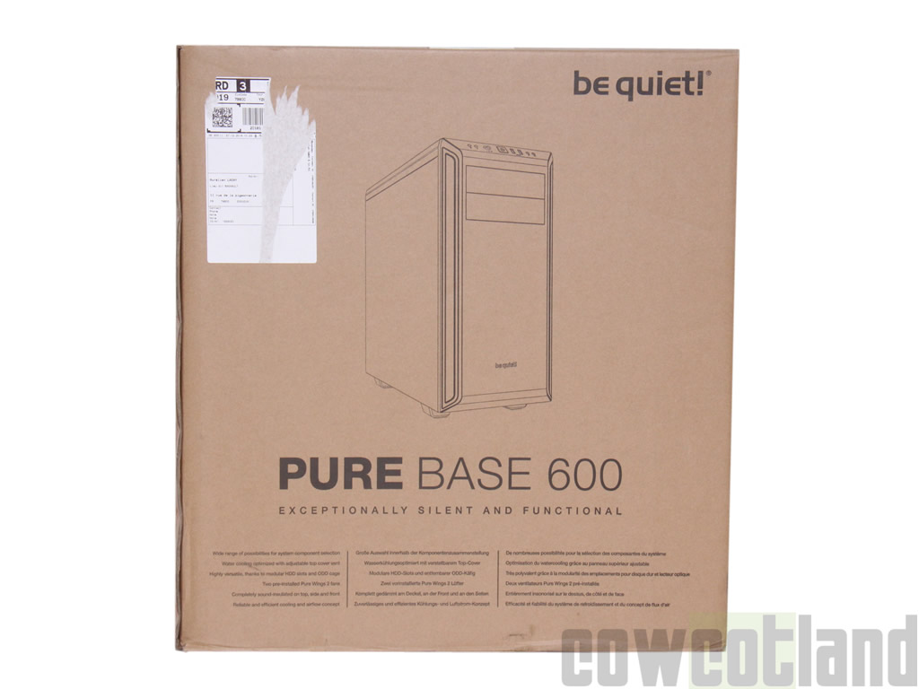 Image 32303, galerie boitier be quiet! Pure Base 600