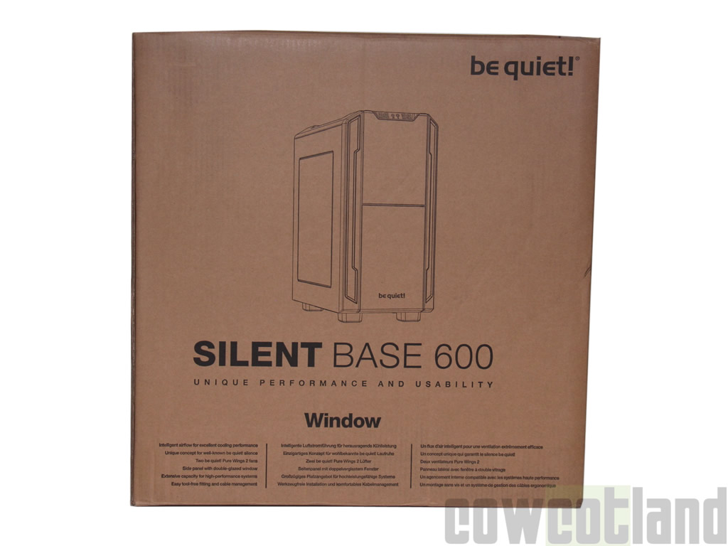 Image 28302, galerie Test boitier be quiet! Silent Base 600 Window