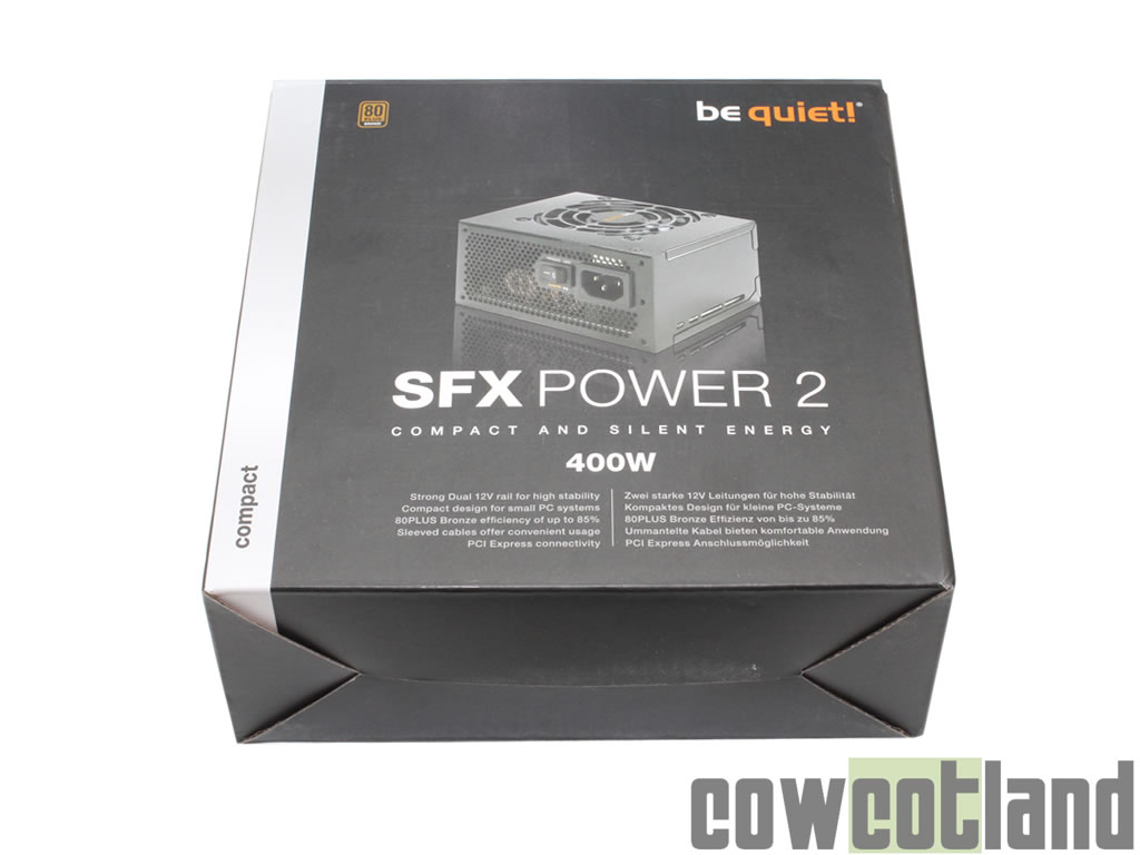 Image 23218, galerie Test alimentation be quiet! SFX Power 2 400 watts