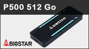Test SSD externe BIOSTAR P500 512 Go, toute la puissance du RGB dans la poche
