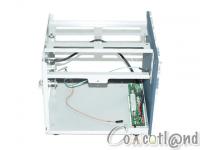 Cliquez pour agrandir Boitier Mini ITX Bleu Jour AS, 4 HDD inside