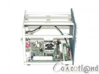 Cliquez pour agrandir Boitier Mini ITX Bleu Jour AS, 4 HDD inside
