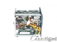 Cliquez pour agrandir Boitier Mini ITX Bleu Jour AS, 4 HDD inside