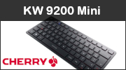 Test clavier Cherry KW 9200 Mini : Tout mimi et tout petit !