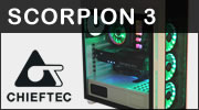 Test boitier Chieftec Scorpion 3 : Beau et efficace ?