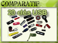 Comparatif clés USB