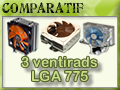 3 ventirads CPU LGA 775