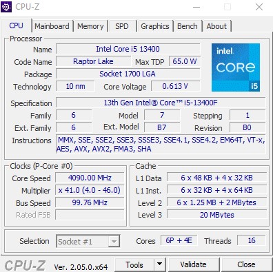 Image 67028, galerie Core i5-13400F VS Core i5-13500, lequel est le meilleur en jeu ?