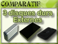 Comparatif disque dur externe